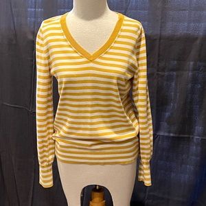 Long sleeve striped sweater